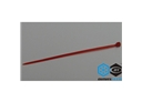 Plastic Cable Ties 10 Pieces Red 10 Cm